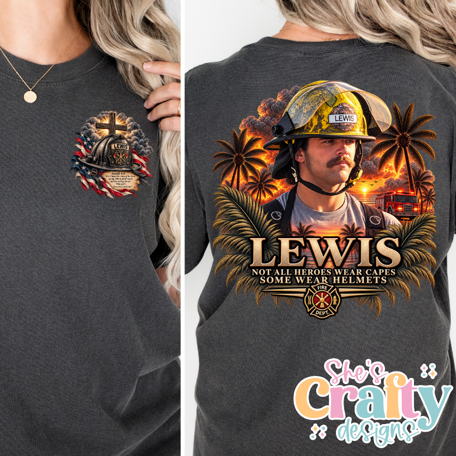 Keepsakes In Memory of Evan Daniel Lewis ( Regular T-Shirts)