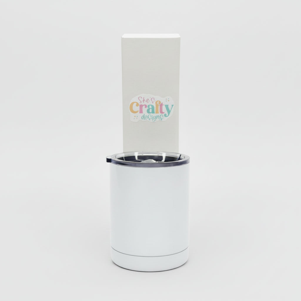Lowball 10 oz Stainless Steel Tumbler
