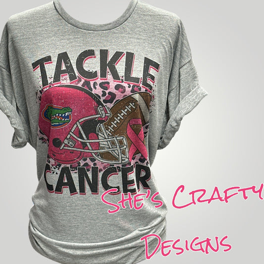 Tackle Breast Cancer with team logo