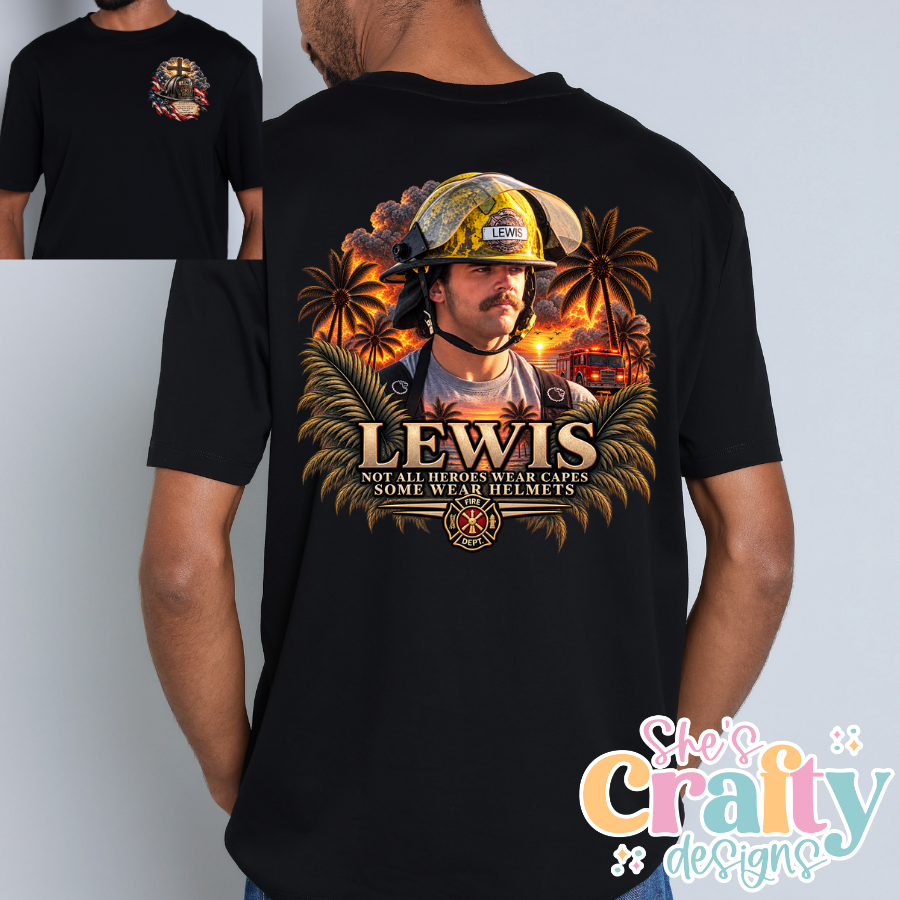 Keepsakes In Memory of Evan Daniel Lewis ( Regular T-Shirts)