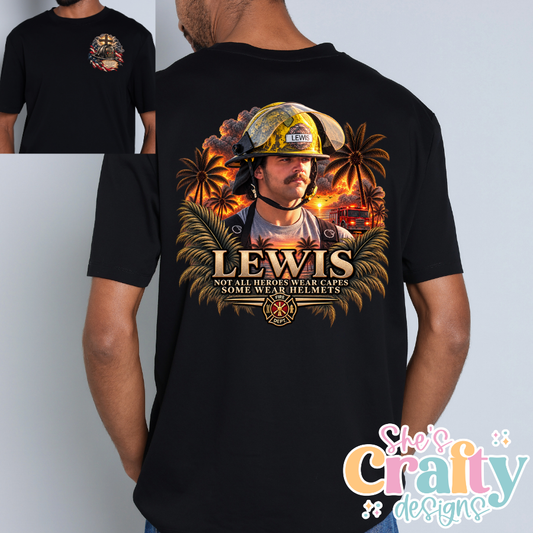 Keepsakes In Memory of Evan Daniel Lewis ( Regular T-Shirts)