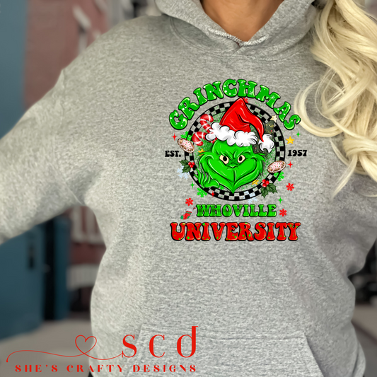 Grinchmas University Shirt