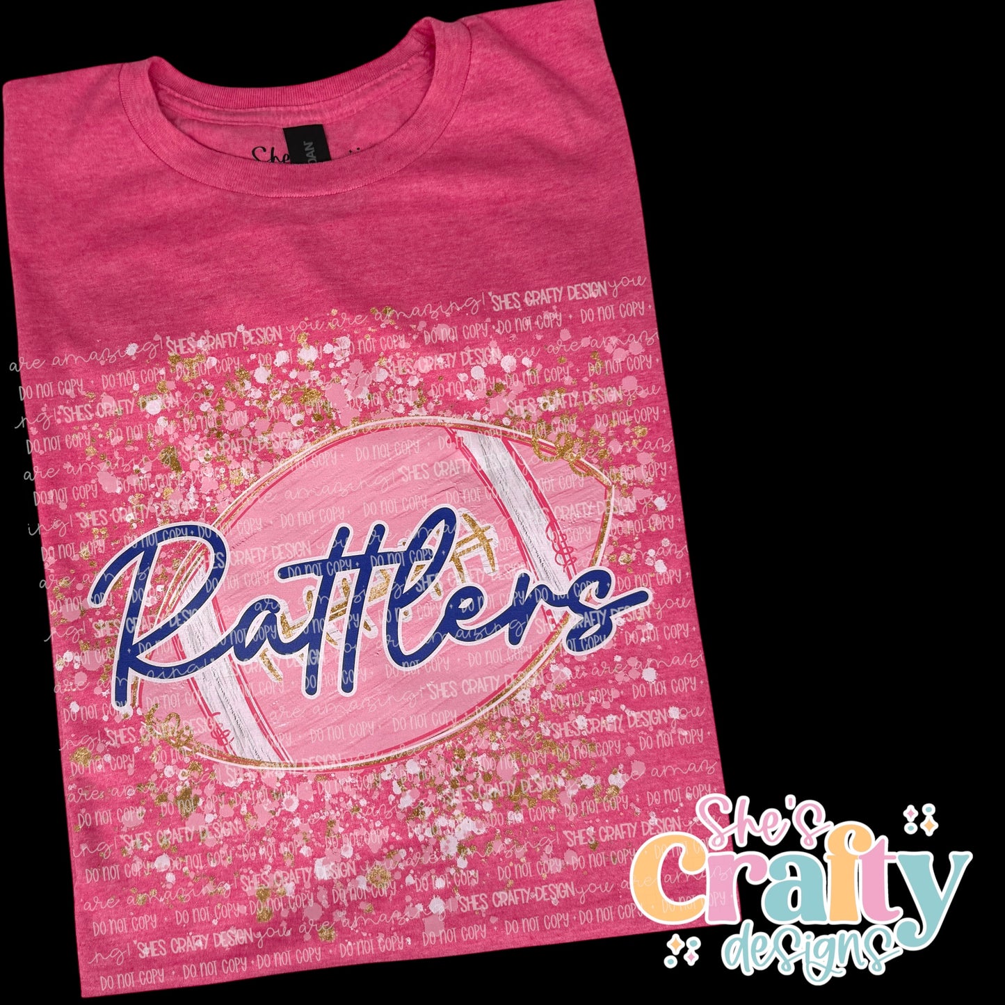 Custom School Breast Cancer Awareness T-Shirt